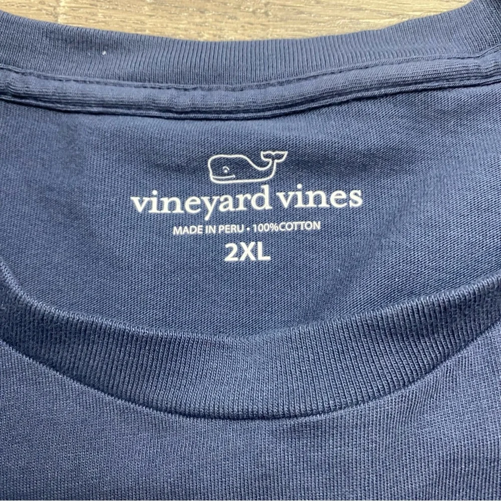 Vineyard Vines Dallas Cowboys T-Shirt XXL Short Sleeve Pocket 2XL - Picture 4 of 5